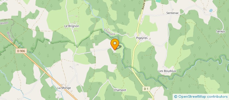 localisation de l'entreprise MONSIEUR PAUL-HERVE DELLORENZI  SAINT-GENEYS-PRES-SAINT-PAULIEN