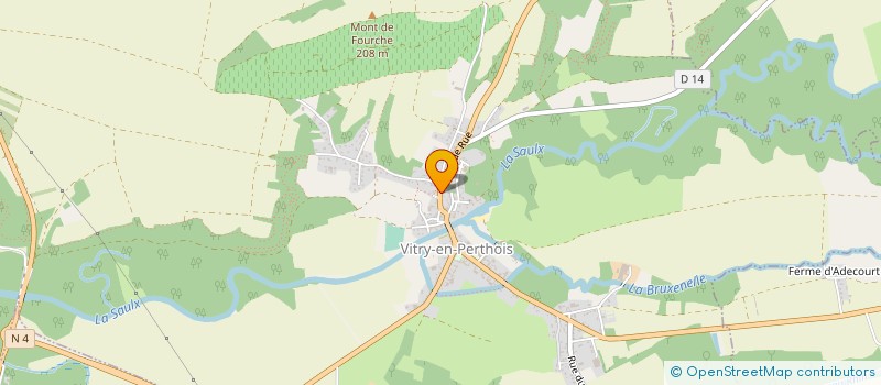 localisation de l'entreprise MONSIEUR PAUL HERVEUX  BLACY