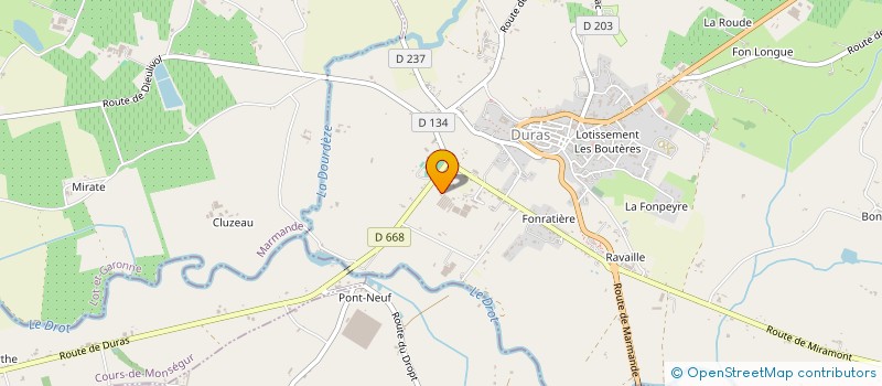 localisation de l'entreprise MONSIEUR PAUL HOPGOOD  AURIAC-SUR-DROPT