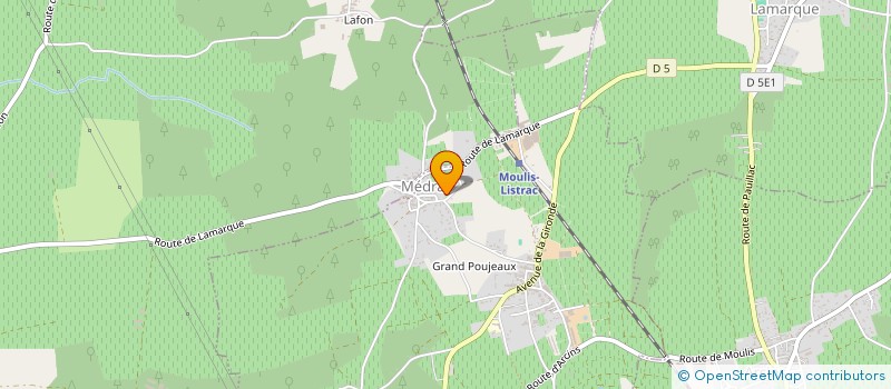 localisation de l'entreprise MONSIEUR PAUL HOSTEIN à LISTRAC-MEDOC