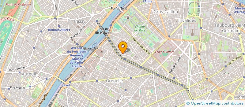 localisation de l'entreprise MONSIEUR PAUL HOURY  PARIS