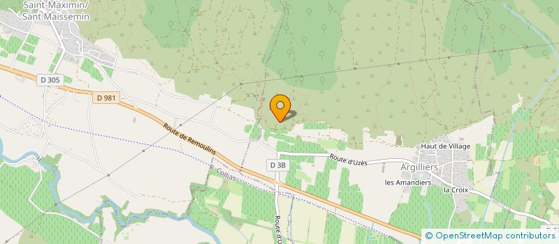 localisation de l'entreprise MONSIEUR PAUL HUMBLOT  ARGILLIERS