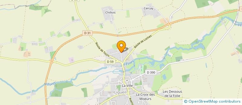 localisation de l'entreprise MONSIEUR PAUL HURDUBAI  LIGUEIL