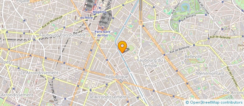 localisation de l'entreprise MONSIEUR PAUL HURSTEL  PARIS