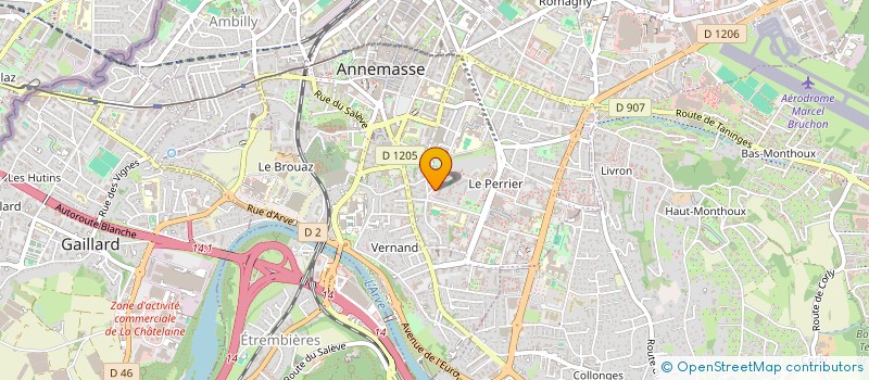 localisation de l'entreprise MONSIEUR PAUL HUTH  ANNEMASSE