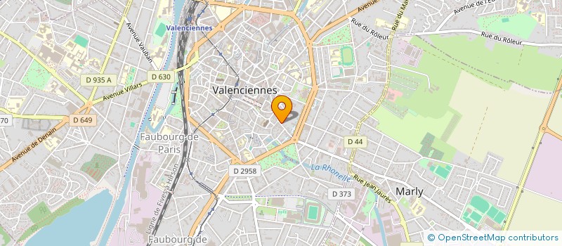 localisation de l'entreprise MONSIEUR PAUL HUYGHE à VALENCIENNES