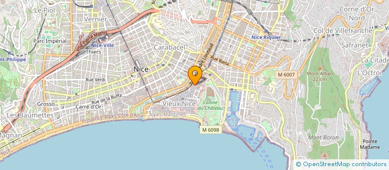 localisation de l'entreprise MONSIEUR PAUL ICARDI à NICE