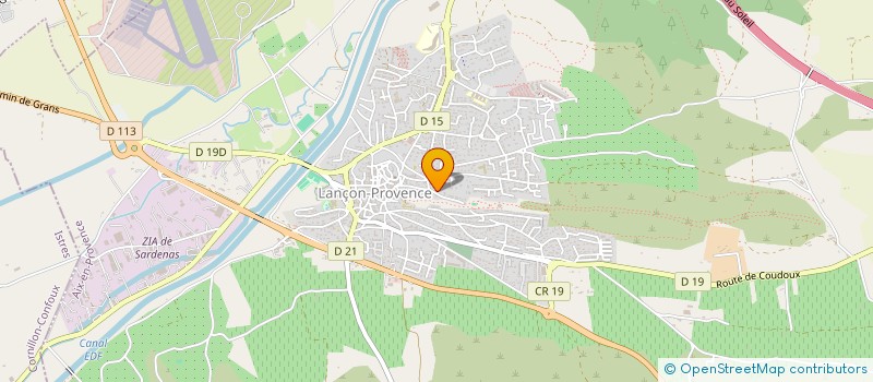 localisation de l'entreprise MONSIEUR PAUL IMBERT  LANCON-PROVENCE