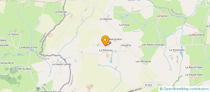 localisation de l'entreprise MONSIEUR PAUL INCH  LARCHAMP