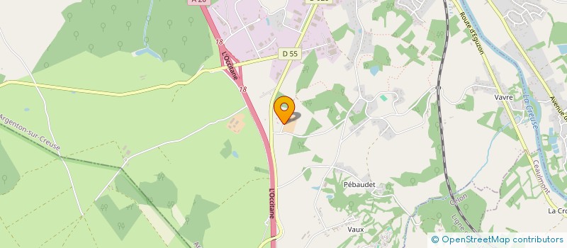 localisation de l'entreprise MONSIEUR PAUL INGHAM à ARGENTON-SUR-CREUSE