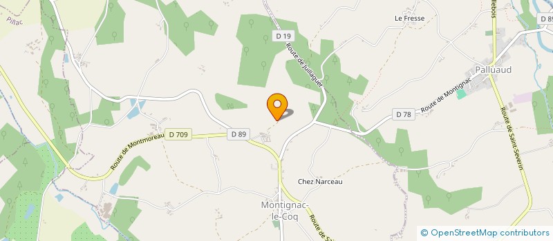 localisation de l'entreprise MONSIEUR PAUL INGRAM-SMITH  MONTIGNAC-LE-COQ