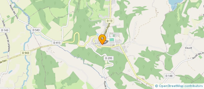 localisation de l'entreprise MONSIEUR PAUL IRATZOQUY à LEMBEYE