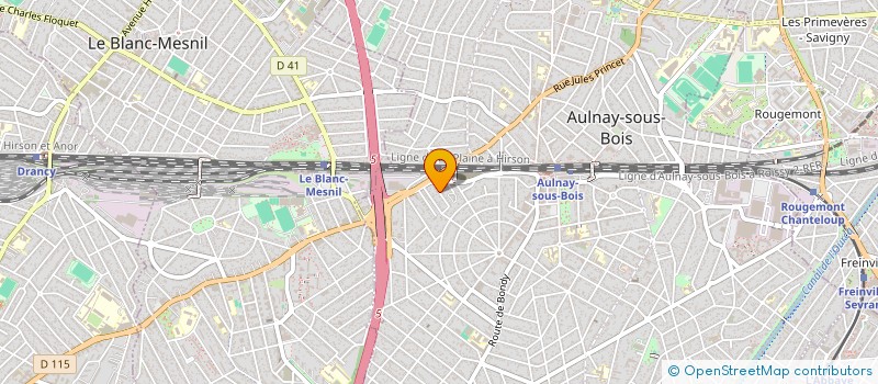 localisation de l'entreprise MONSIEUR PAUL-IULIAN CORNESCU  AULNAY-SOUS-BOIS