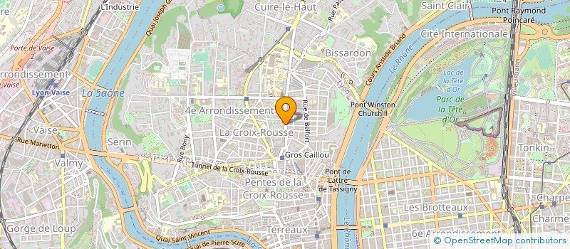 localisation de l'entreprise MONSIEUR PAUL JACQUET  LYON