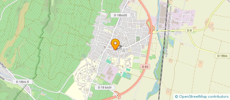 localisation de l'entreprise MONSIEUR PAUL JACQUOT  ROUFFACH