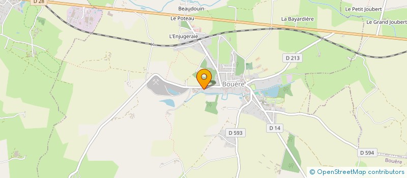 localisation de l'entreprise MONSIEUR PAUL JANVRIN  BOUERE