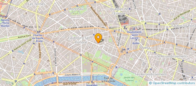 localisation de l'entreprise MONSIEUR PAUL JAQUET  PARIS