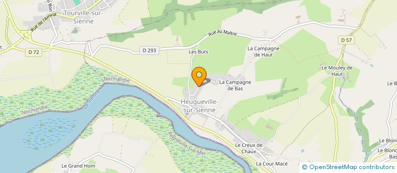 localisation de l'entreprise MONSIEUR PAUL JAUTEE à HEUGUEVILLE-SUR-SIENNE
