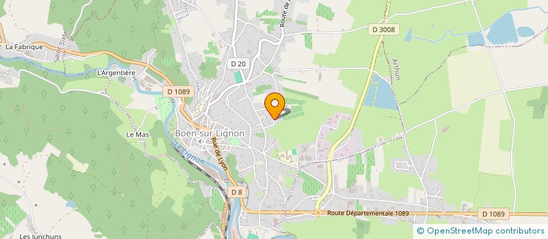 localisation de l'entreprise MONSIEUR PAUL JOUANJAN  BOEN-SUR-LIGNON