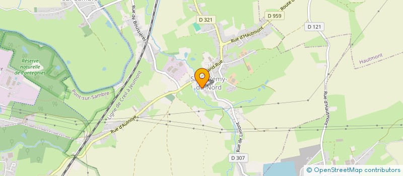 localisation de l'entreprise MONSIEUR PAUL JUSTE  SAINT-REMY-DU-NORD