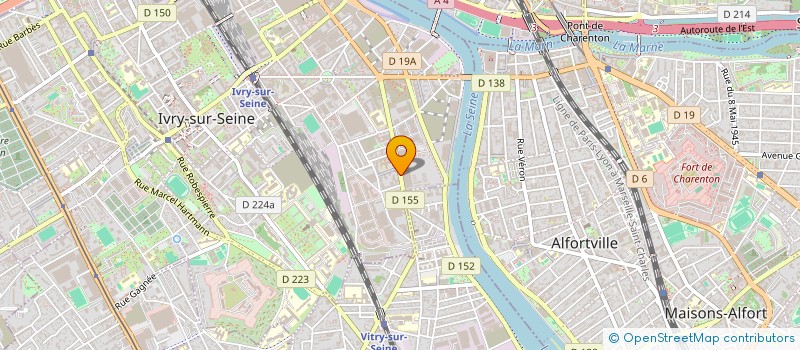 localisation de l'entreprise MONSIEUR PAUL KABAMBA BAYILA  IVRY-SUR-SEINE