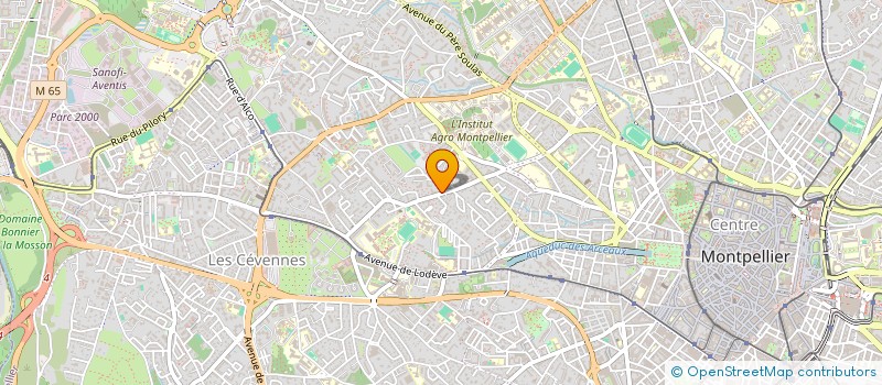 localisation de l'entreprise MONSIEUR PAUL KALCZYNSKI à MONTPELLIER