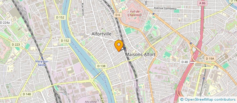localisation de l'entreprise MONSIEUR PAUL KALOUSTIAN à ALFORTVILLE