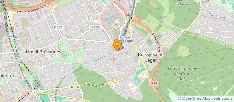 localisation de l'entreprise MONSIEUR PAUL KAMALANDWA  BOISSY-SAINT-LEGER