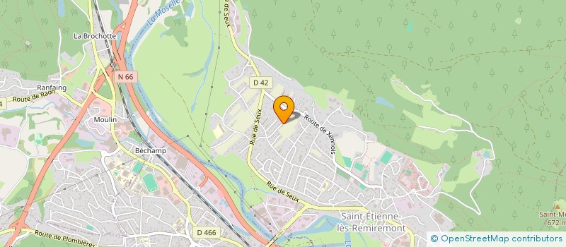 localisation de l'entreprise MONSIEUR PAUL KAMAU  SAINT-ETIENNE-LES-REMIREMONT