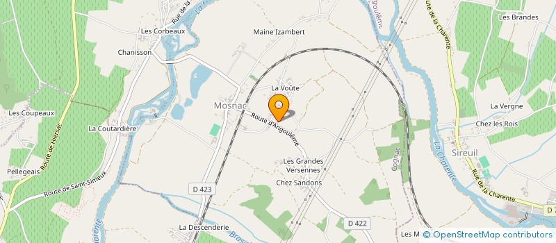 localisation de l'entreprise MONSIEUR PAUL KARTUN à CHATEAUNEUF-SUR-CHARENTE