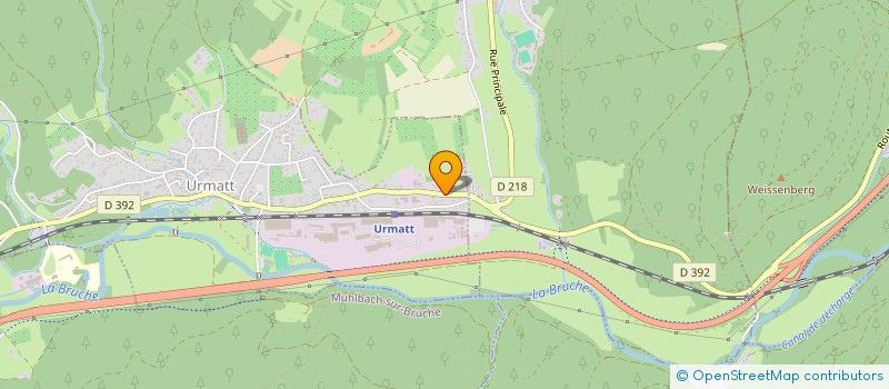 localisation de l'entreprise MONSIEUR PAUL KAUFFER  URMATT