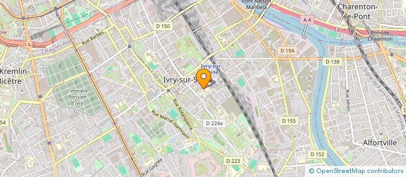 localisation de l'entreprise MONSIEUR PAUL KHLIFI  IVRY-SUR-SEINE