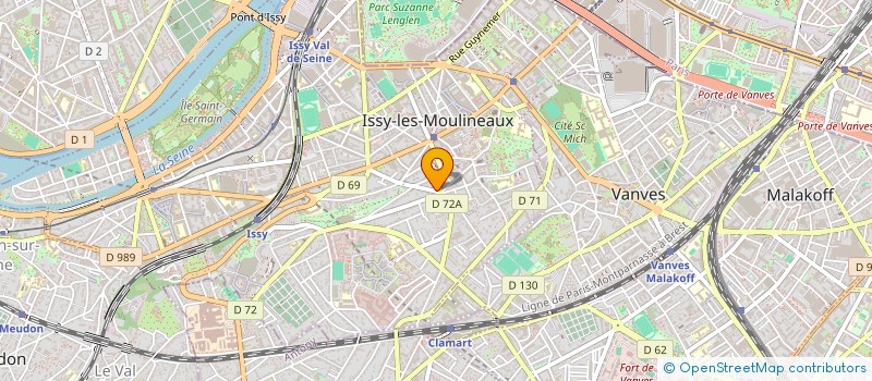 localisation de l'entreprise MONSIEUR PAUL KIEUSSEIAN à ISSY-LES-MOULINEAUX