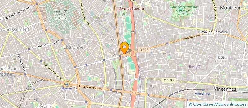 localisation de l'entreprise MONSIEUR PAUL KIKOMBA OSANGEMBO  PARIS