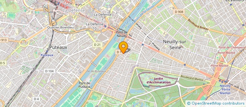 localisation de l'entreprise MONSIEUR PAUL KINTGEN à NEUILLY-SUR-SEINE