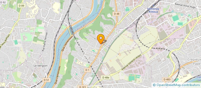 localisation de l'entreprise MONSIEUR PAUL KIRCHNER  CALUIRE-ET-CUIRE