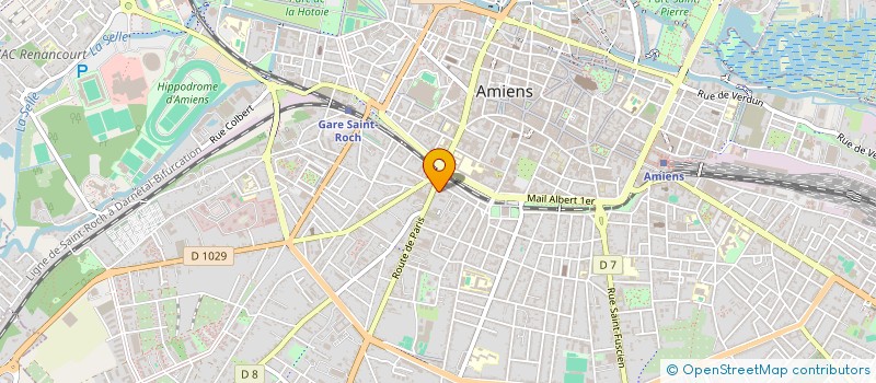 localisation de l'entreprise MONSIEUR PAUL KOJ TSHIMWANG  AMIENS