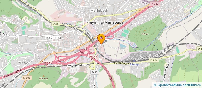 localisation de l'entreprise MONSIEUR PAUL KOLODZIEJSKI  BETTING