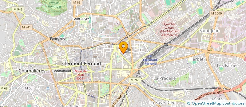 localisation de l'entreprise MONSIEUR PAUL KRAMP  CLERMONT-FERRAND