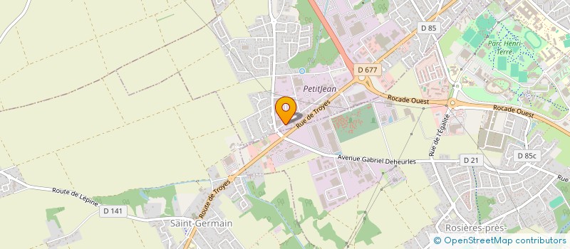 localisation de l'entreprise MONSIEUR PAUL KRASNOPOLSKY  SAINT-ANDRE-LES-VERGERS