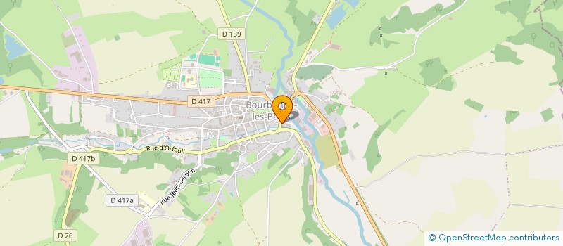 localisation de l'entreprise MONSIEUR PAUL KRAUTTER à BOURBONNE-LES-BAINS