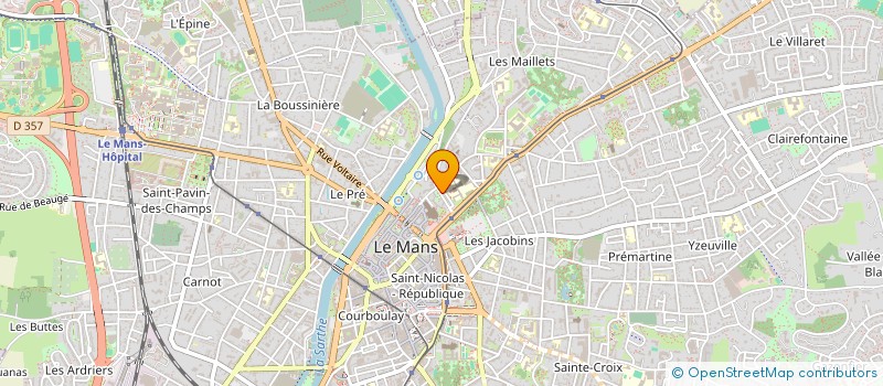 localisation de l'entreprise MONSIEUR PAUL KULIGOWSKI à LE MANS