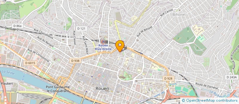 localisation de l'entreprise MONSIEUR PAUL LABADIE  ROUEN