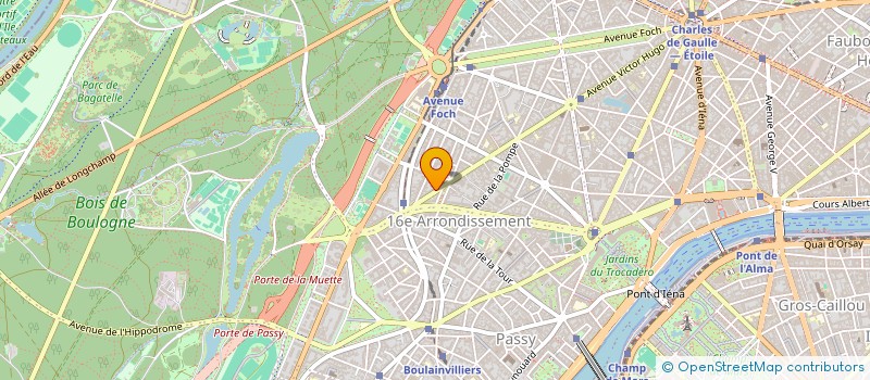 localisation de l'entreprise MONSIEUR PAUL LABORDE  PARIS