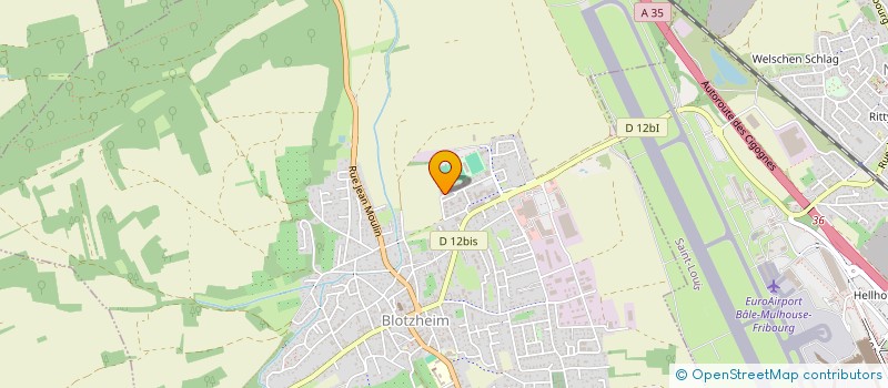 localisation de l'entreprise MONSIEUR PAUL LACOUR  BLOTZHEIM