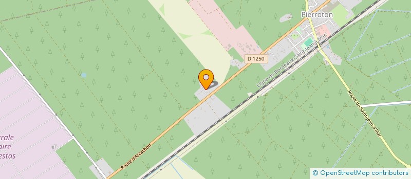 localisation de l'entreprise MONSIEUR PAUL LAFON  CESTAS