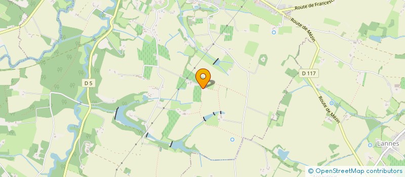 localisation de l'entreprise MONSIEUR PAUL LAFONTAN  MEZIN