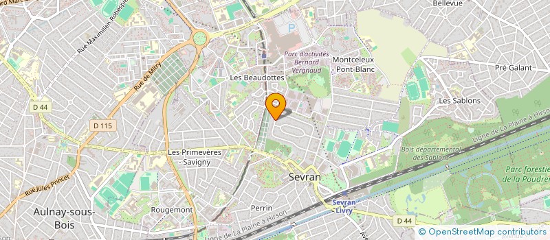 localisation de l'entreprise MONSIEUR PAUL LAGRENE à SEVRAN