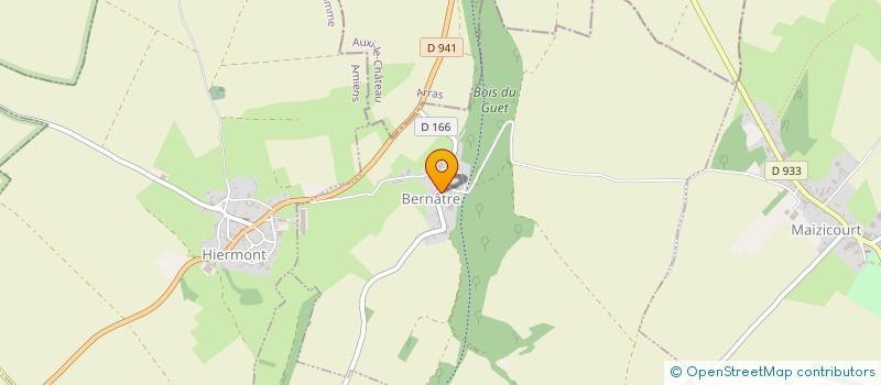 localisation de l'entreprise MONSIEUR PAUL LALOUX  BERNATRE