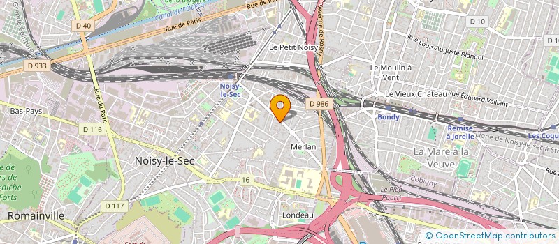 localisation de l'entreprise MONSIEUR PAUL LAMBERT à NOISY-LE-SEC